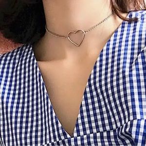 Silver Heart Necklace  🤍